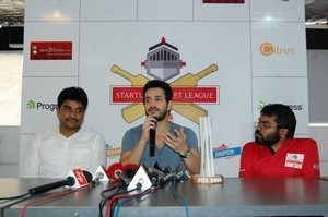 Akhil Akkineni Launched Startup Cricket League